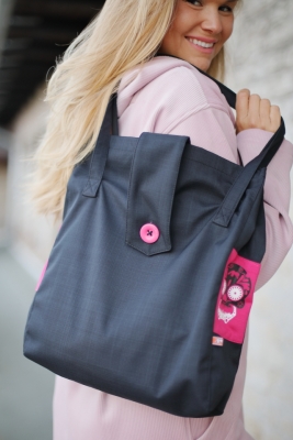 Calavera Black/Fuchsia