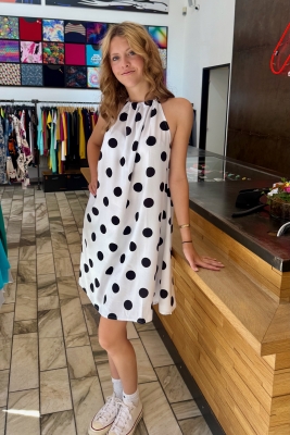 Waterfall White Dots