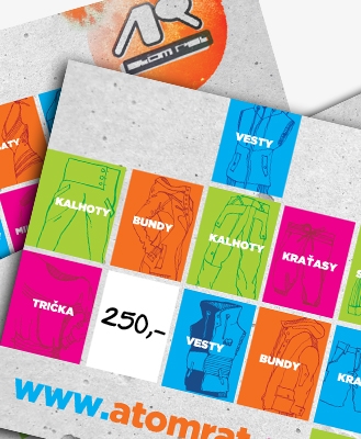 Dárkový poukaz Kč 250